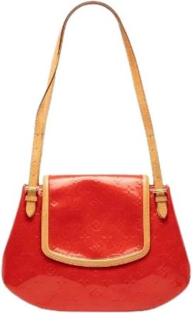 Louis Vuitton Pre-owned Shoulder Bags, female, Red, Size: ONE SIZE Pre-owned Skenbay GM Monogram Vernis Shoulder Bag