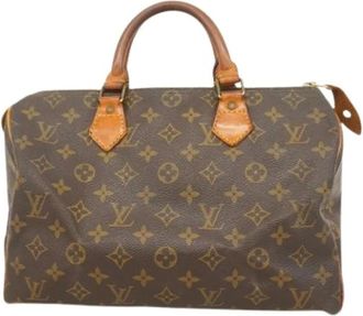 Louis Vuitton Pre-owned Handbags, female, Brown, Size: ONE SIZE Pre-owned Speedy 30 Handbag