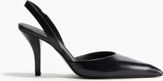 H&M Spitze Schuhe mit hohem Absatz - Schwarz