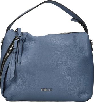 Rebelle Tassen, Dames, Blauw, ONE Size, Leer, Gipsy Schoudertas