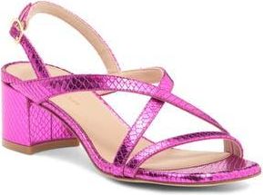 Stuart Weitzman Oasis 50 Block Heel Sandal in Azalea at Nordstrom Rack, Size 8.5