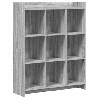 vidaXL Estanter&iacute;a Sonoma Gris 87,5 X 30 X 111 Cm Madera De Ingenier&iacute;a Vidaxl