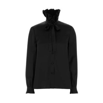 Gucci Mujer, Blusas y Camisas, Negro, Talla: S