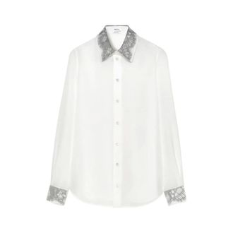Alexander McQueen Dames, Blouses & Shirts, Wit, Maat: XS