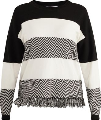 Usha FESTIVAL oversized gebreide trui carnea