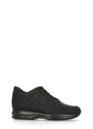 Hogan Black Interactive Tone On Tone Sneakers