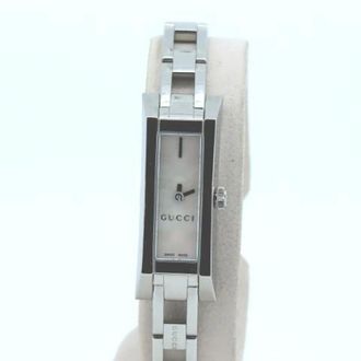 Gucci Pre-owned Watches, female, White, Size: ONE SIZE Pre-owned Vintage Stainless Steel Watch