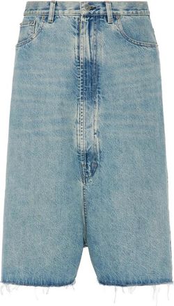 Maison Margiela Dropped-rise Denim Shorts