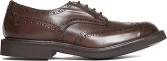 Trickers Derby Brogues - Heren - Nette schoenen - Bruin - 41 EU - Leer - Schoenen