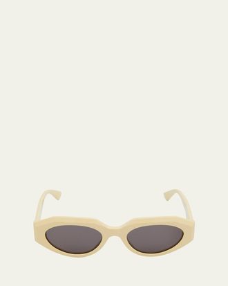 Bottega Veneta Round Acetate Sunglasses