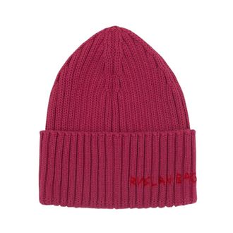 Ruslan Baginskiy Gorro bordado a mano - Accessories - Mujer - Rosa - ONE SIZE