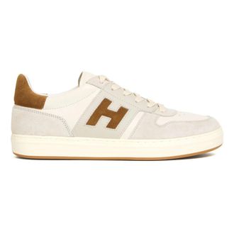 Hogan H-Tv Sneakers - Heren - Sneakers - Wit - 40 1/2 EU - Leer - Schoenen