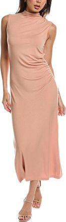 Vince Turtleneck Ruched Dress