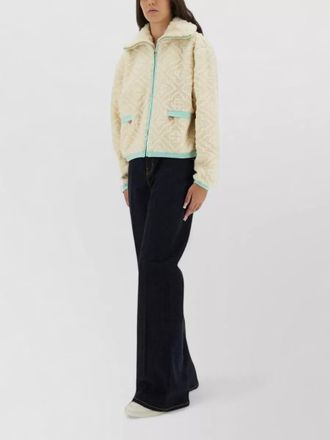 Casablanca monogrammed fleece jacket