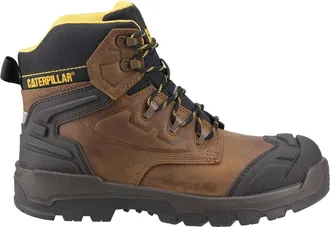 CAT Striver XL 6 Mens Safety Boots - Brown - Size UK 11