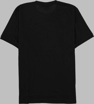 HUGO BOSS Logo Patch Cotton T-Shirt - Black