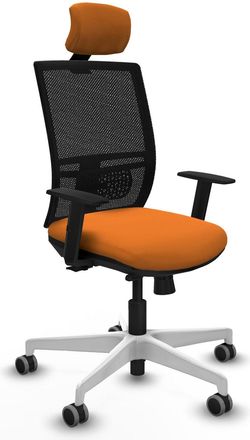 Piqueras y Crespo Silla De Oficina Piqueras Y Crespo Yunquera Negro Ergon&oacute;mica Ajustable