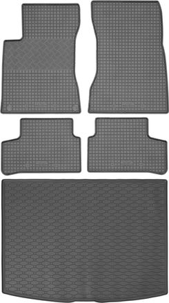 OEM Juego De Alfombrillas De Goma Para Coche Y Alfombrilla Para Maletero Para Mercedes Clase B W247 Suv A Partir De Diciembre De 2019