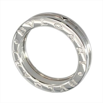 Bulgari White Gold White Gold (18K) Band Ring (Pre-Owned)