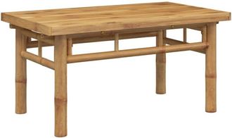 vidaXL Mesa de centro de bambú 70x40x35 cm Vidaxl