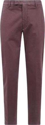 Michael Coal Gabarnide Plus Leight Pantalones con Dobladillo de 3 cm - Trousers - Hombre - Rojo - W33