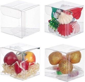 OEM 60 Cajas De Regalo Transparentes: Perfectas Para Bodas, Fiestas Y Regalos