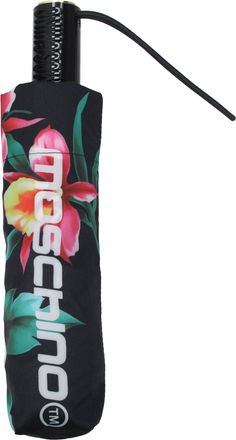 Moschino Regenschirm Damen Polyester Schwarz