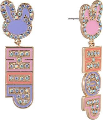 Hallmark Easter Hip Hop Bunny Earrings in Pink at Nordstrom