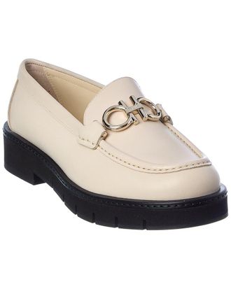 Ferragamo Ferragamo Rolo Lug Leather Loafer