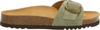 Scholl Schoenen, Dames, Groen, 39 EU, Su&egrave;de, Kathleen Slider