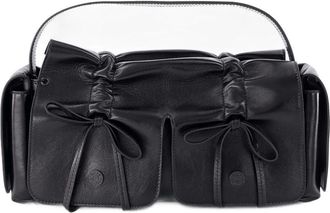 Acne Studios Womens Shoulder Bag Black Calfskin