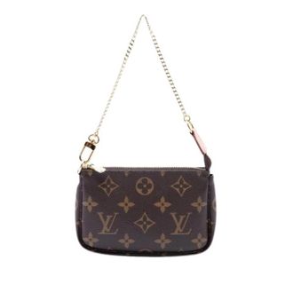 Louis Vuitton Pre-owned Mini Pochette Accessoires - Dames - Vintage Mini Tas - Bruin - ONE Size - Vintage
