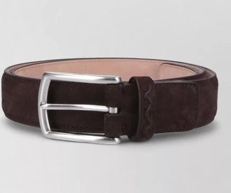 Ermenegildo Zegna suede finish belts adjustable length design