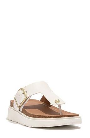 FitFlop Gen-FF Buckle Platform Flip Flop in Urban White at Nordstrom Rack, Size 8.5