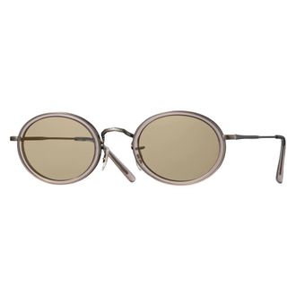 Eyevan 7285 Eyevan - E-0516 Zonnebril - unisex - Accessoires - Beige - Maat: 47 MM Zijde