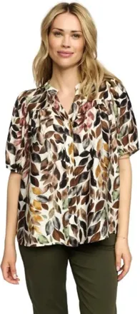 2-Biz Mujer, Blusas y Camisas, Multicolor, Talla: S