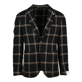 L.B.M. 1911 Hombre, Chaquetas, Negro, Talla: L