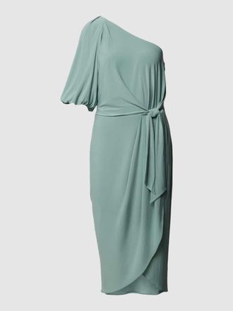 Lauren Ralph Lauren Midikleid im One-Shoulder-Design Modell MARIYOW in Mint, Gr&ouml;&szlig;e 46