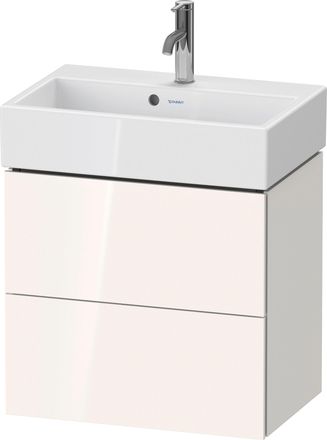 Duravit L-cube Mueble De Ba&ntilde;o De Pared Compact, 2 Cajones, Ancho: - Duravit
