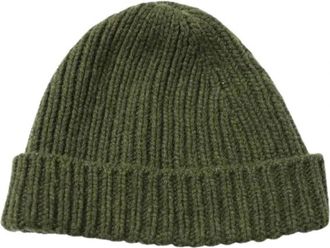 Bottega Veneta Pre-owned Accessories, female, Green, Size: ONE SIZE Pre-owned Cashmere Hat