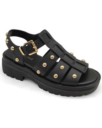 Kenneth Cole Herron Stud Leather Sandal