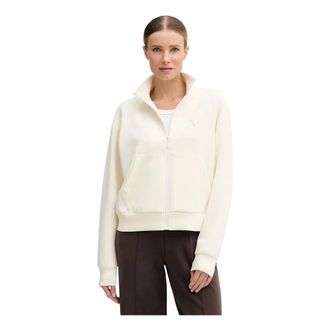 Guess Dames, Sweatshirts & Hoodies, Beige, Maat: M Modal
