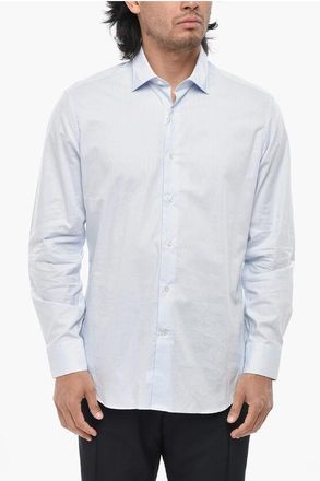 Laboratorio del Carmine Solid Color Shirt With French Collar size 41