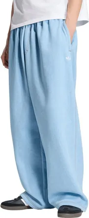 adidas Trefoil Essentials Fleece Sweatpants in Light Blue Mel at Nordstrom, Size Xx-Large