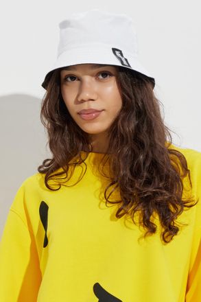 Moschino Reversible Hat, Unisex, White