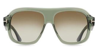 Tom Ford FT1324 RHONDA-02 93P Womens Sunglasses Green Size 56