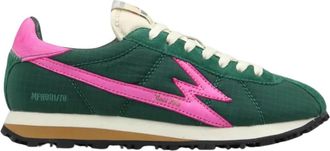 MOA Master Of Arts MOA - Master OF Arts, Schoenen, Dames, Groen, 41 EU, Groene Sneakers Fl 090