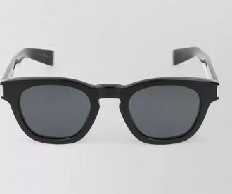 Saint Laurent sunglasses sl 746 001 rectangular thick arms