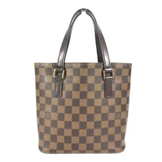 Louis Vuitton Pre-owned Tote Bags, female, Brown, Size: ONE SIZE Pre-owned Canvas Tote Bag