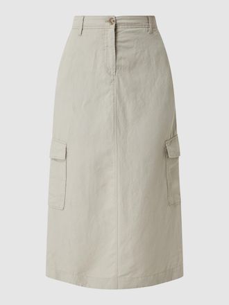 Marc O'Polo Midirock mit Leinen-Anteil